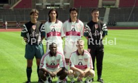 08.07.97 VfB Stuttgart Fototermin Saison 1997/1998