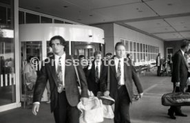 15.09.92 Ankunft Leeds United Flughafen Stuttgart