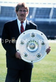 17.05.1992 VfB Stuttgart Meisterschaft Empfang im Stadion