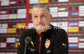 VfB Stuttgart Pressekonferenz