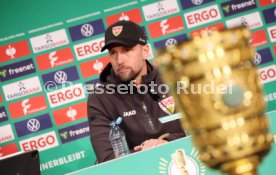 23.05.25 VfB Stuttgart Pressekonferenz DFB-Pokal Finale 2025 Berlin