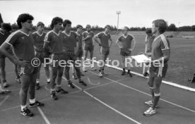 04.07.85 VfB Stuttgart Amateure Training