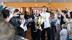 25.05.25 VfB Stuttgart Empfang Rathaus DFB-Pokal Sieg