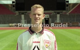 08.07.97 VfB Stuttgart Fototermin Saison 1997/1998