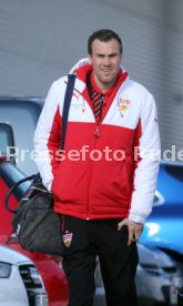 VfB Stuttgart Abflug Kurztrainingslager Mallorca am Flughafen Stuttgart
