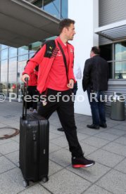 VfB Stuttgart Ankunft Flughafen Stuttgart Kurztrainingslager Mallorca