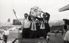 17.05.1992 VfB Stuttgart Meisterschaft Empfang im Stadion
