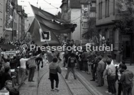 26.05.1984 VfB Stuttgart Meisterschaft 1984 Autokorso Bad Cannstatt