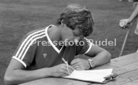 04.07.85 VfB Stuttgart Amateure Training