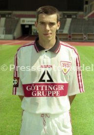 08.07.97 VfB Stuttgart Fototermin Saison 1997/1998