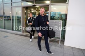 06.06.23 VfB Stuttgart Ankunft Flughafen Stuttgart