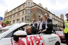 25.05.25 VfB Stuttgart Feier und Autokorso DFB-Pokal Sieg Stuttgart Schlossplatz