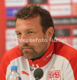 VfB Stuttgart Pressekonferenz Markus Weinzierl