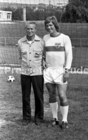VfB Stuttgart Fototermin 1974/1975