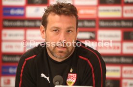 VfB Stuttgart Pressekonferenz Markus Weinzierl