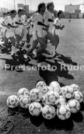 06.07.87 VfB Stuttgart Training