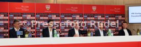 12.09.22 VfB Stuttgart PK Khedira, Lahm, Gentner