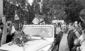 21.06.87 Stuttgarter Kickers Empfang DFB-Pokal Finale 1987