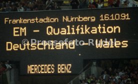 16.10.1991 Deutschland - Wales