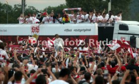 VfB Stuttgart FanFest Cannstatter Wasen Bundesliga Aufstieg 2017