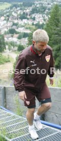 VFB Stuttgart Fitnesstest Skisprungschanze