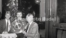 26.05.1984 VfB Stuttgart Meisterschaft 1984 Empfang Rathaus