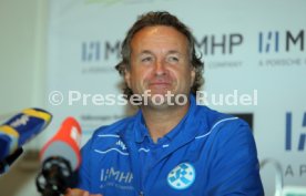 Stuttgarter Kickers Pressekonferenz
