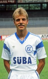 28.06.88 Karlsruher SC Fototermin Saison 1988/1989