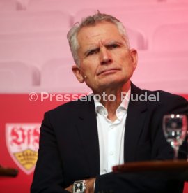 Pressekonferenz Er&ouml;ffnung VfB Stuttgart Akademie