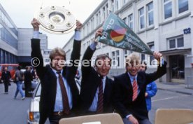 26.05.1984 VfB Stuttgart Meisterschaft 1984 Autokorso Bad Cannstatt