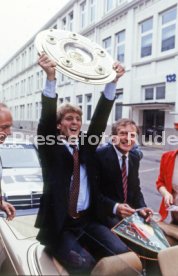 26.05.1984 VfB Stuttgart Meisterschaft 1984 Autokorso Bad Cannstatt