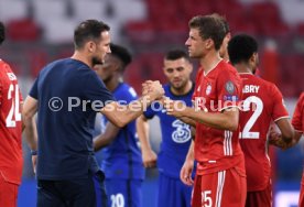 Fussball CHL 19/20 Achtelfinale: FC Bayern Muenchen - FC Chelsea