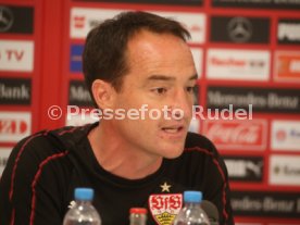 VFB Stuttgart Pressekonferenz Nico Willig