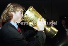14.06.97 VfB Stuttgart Party DFB-Pokal Sieg 1997
