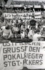 DFB-Pokal Finale 1987 Hamburger SV - Stuttgarter Kickers