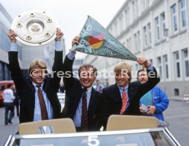 26.05.1984 VfB Stuttgart Meisterschaft 1984 Autokorso Bad Cannstatt