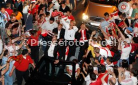 19.05.07 VfB Stuttgart Meisterschaft 2007 Autokorso