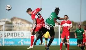 VfB Stuttgart Trainingslager La Manga 2019 Testspiel VfB Stuttgart - Cercle Br&uuml;gge