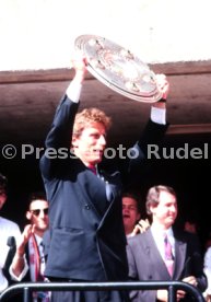 17.05.1992 VfB Stuttgart Meisterschaft Empfang im Stadion