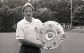 10.07.1992 VfB Stuttgart Fototermin Meisterschaft