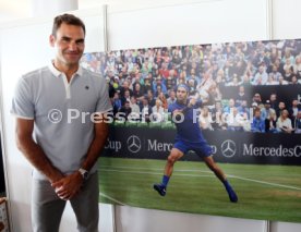 Tennis MercedesCup Stuttgart 2017 PK Roger Federe