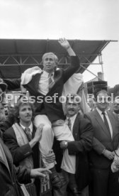 21.06.87 Stuttgarter Kickers Empfang DFB-Pokal Finale 1987