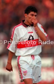 VfB Stuttgart-1.FC Kaiserslautern 0:1 Krassimir Balakov Foto Rudel