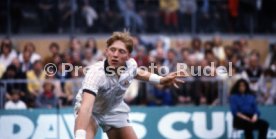 10.03.85 Tennis Davis Cup Deutschland - Spanien<