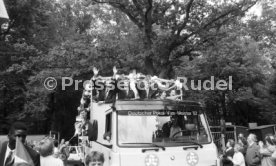 21.06.87 Stuttgarter Kickers Empfang DFB-Pokal Finale 1987