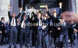 26.05.1984 VfB Stuttgart Meisterschaft 1984 Empfang Rathaus