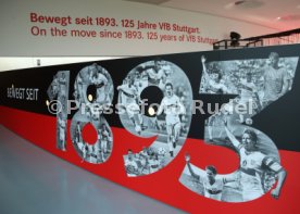 Sonderaustellung 125 Jahre VfB Stuttgart Mercedes-Benz Museum Feierstunde