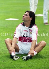 08.07.97 VfB Stuttgart Fototermin Saison 1997/1998