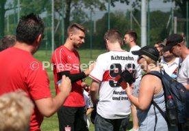 VfB Stuttgart Trainingslager Grassau 2018