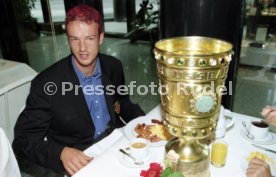 14.06.97 VfB Stuttgart Party DFB-Pokal Sieg 1997